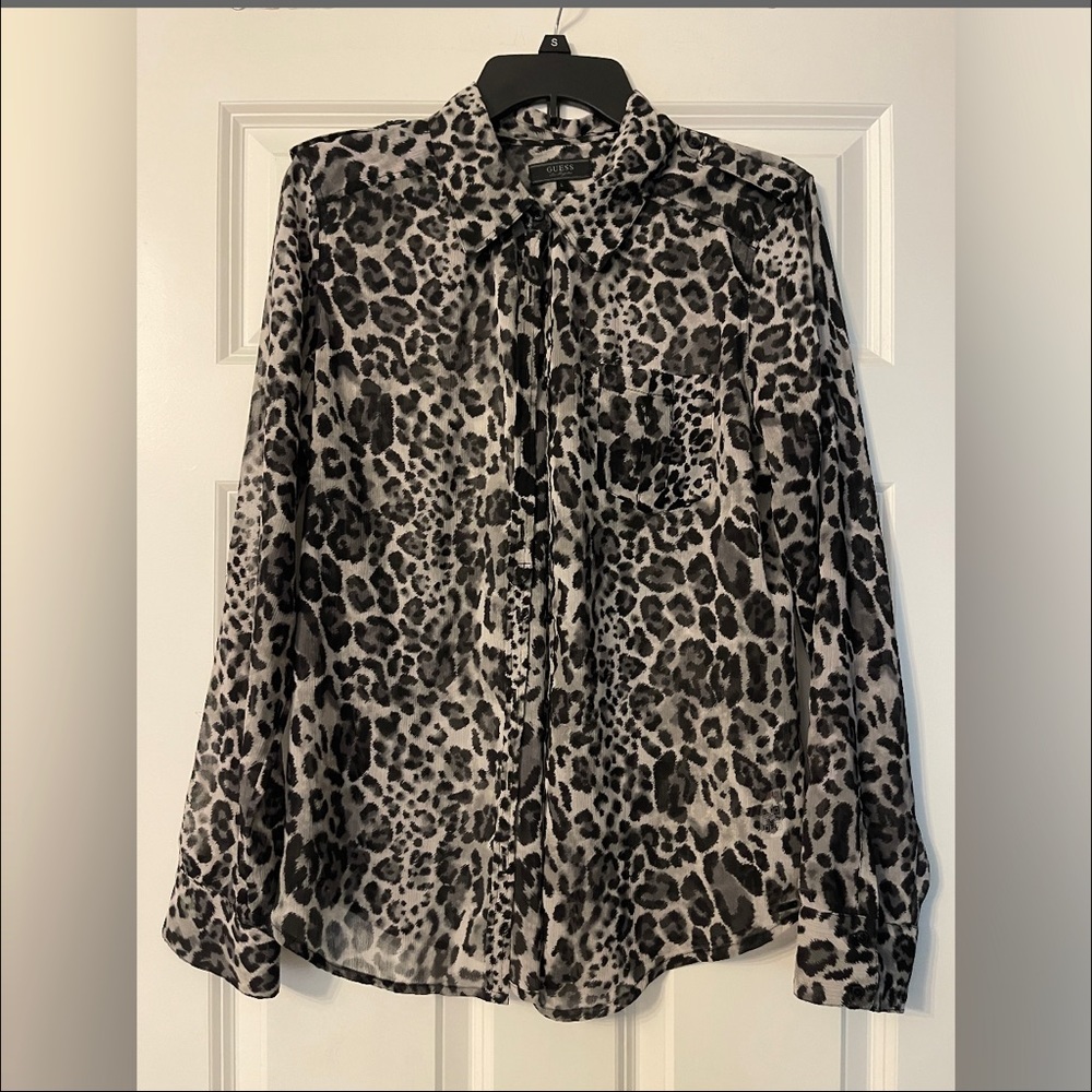 GUESS Long Sleeve Blouse